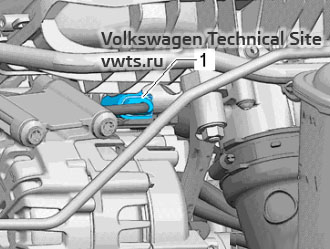 Fuel pressure sender in high-pressure system - engine 2,0 EA888 gen_III_BZ