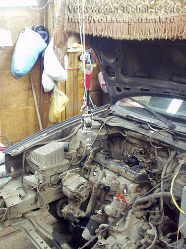 Капитальный ремонт двигателя RP на VW Passat B3