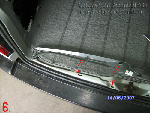 Замена задних аммортизаторов и пыльников VW Passat B3-B4