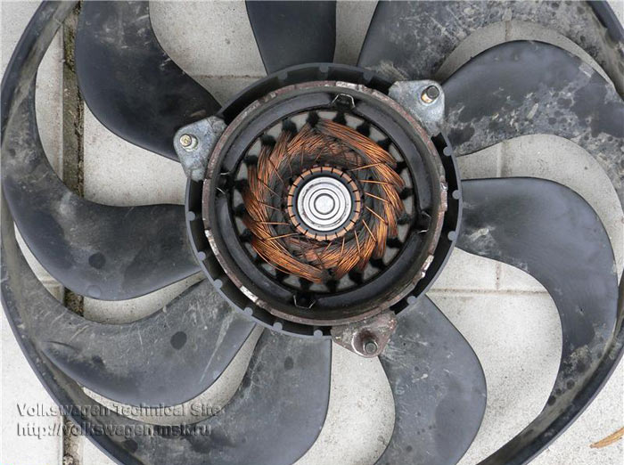 Ремонт вентилятора кондиционера VW Touran