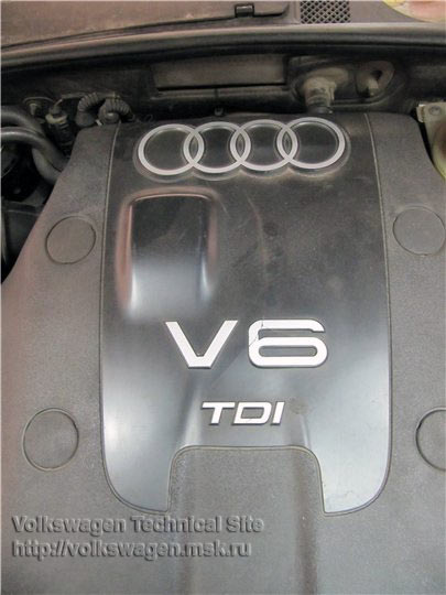 Ремонт электронной форсунки двигателе Audi AKN