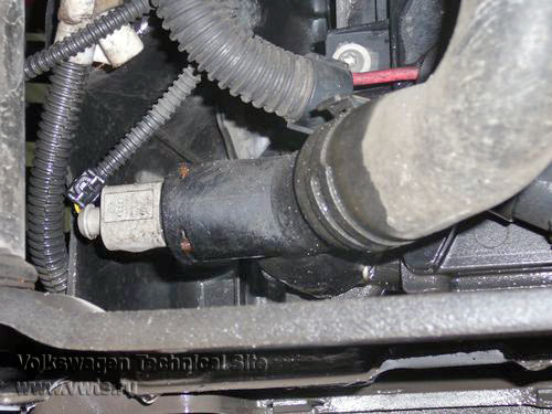 Ремонт системы охлаждения VW Golf