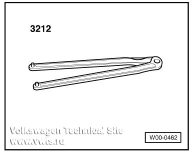 11.1 0.462. Ключ для вискомуфты VAG 3212. Ключ 3212. VAG 3212.