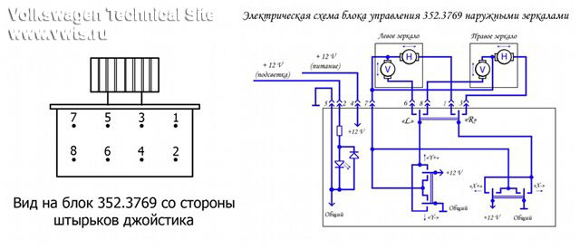 Б4 фольксваген электросхема