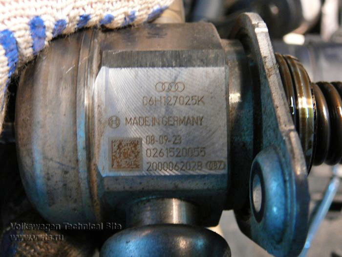 Ошибка Р2293 / 008851-регулятор давления топлива N276