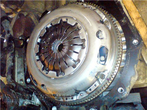 Замена сцепления на двигателе BSE