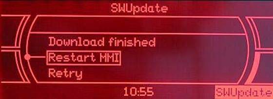 Как восстановить mmi на ауди а6 с6