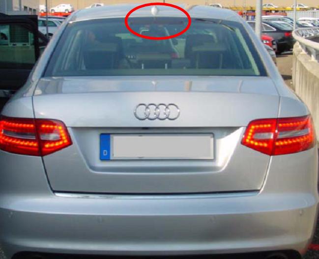 Audi A6 седан: дополнительный фонарь стоп-сигнала не работает, в том .